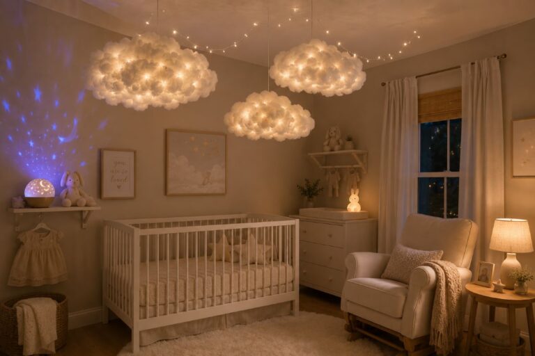 Beige nursery decor ideas for modern interior