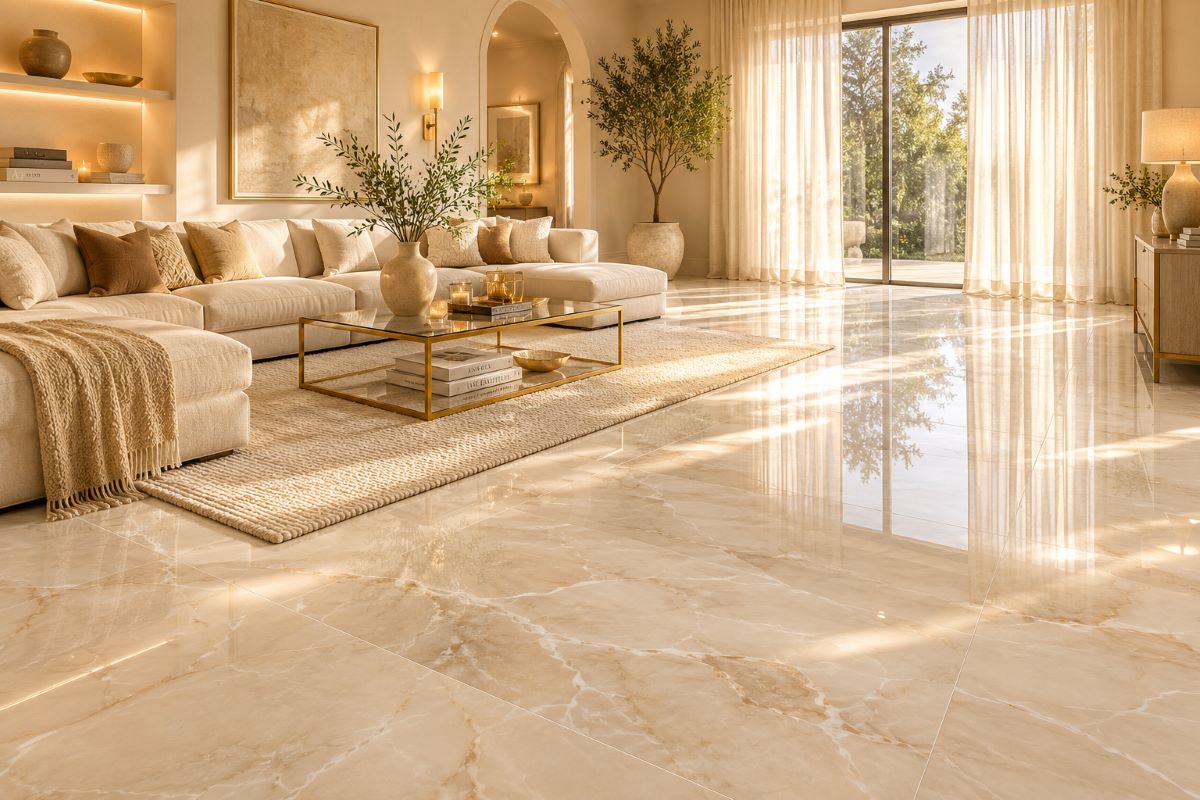 beige floor tiles ideas for beautiful flooring for every room