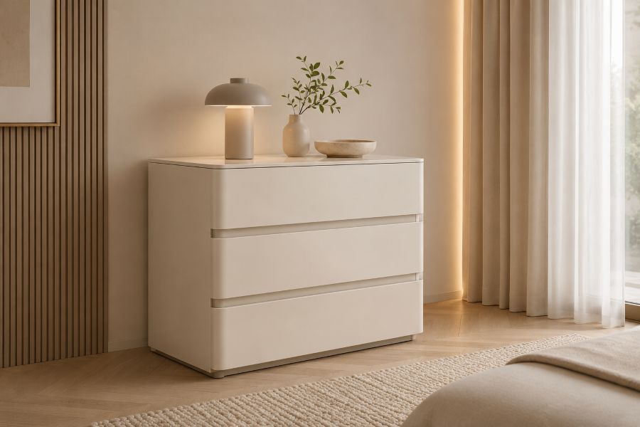Modern minimalist bedroom furniture for luxury look