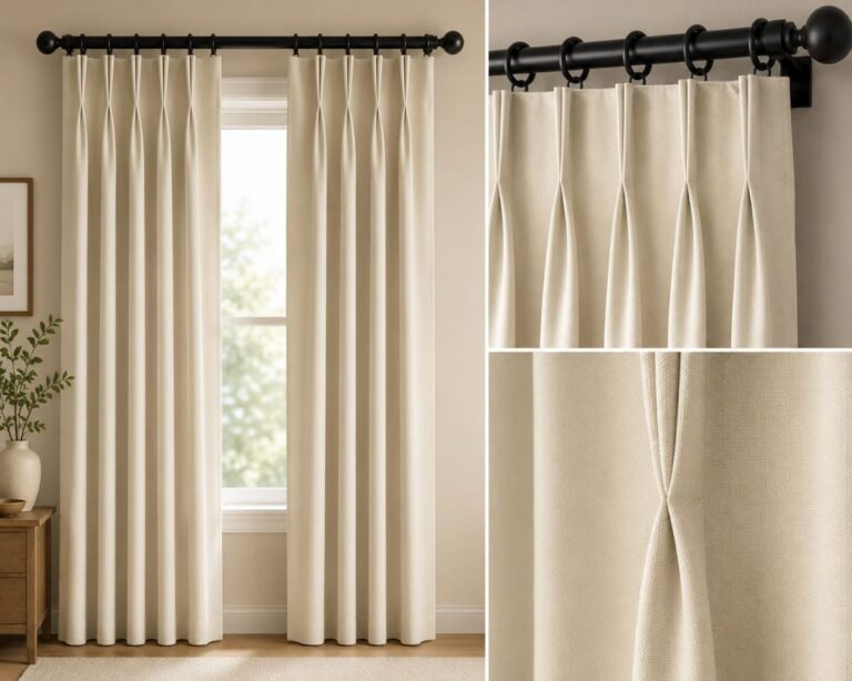 modern beige window treatment ideas for cozy living interior