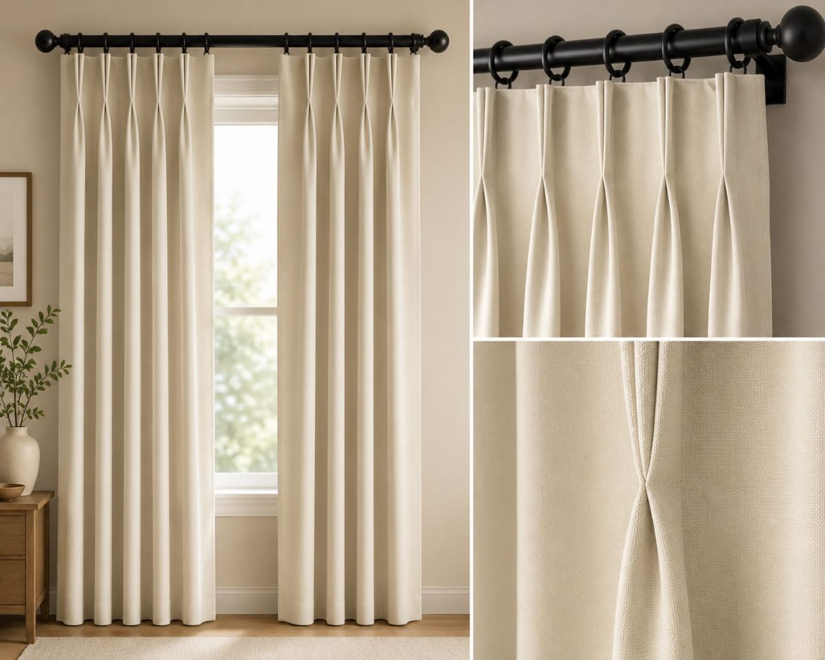 modern beige window treatment ideas for cozy living interior