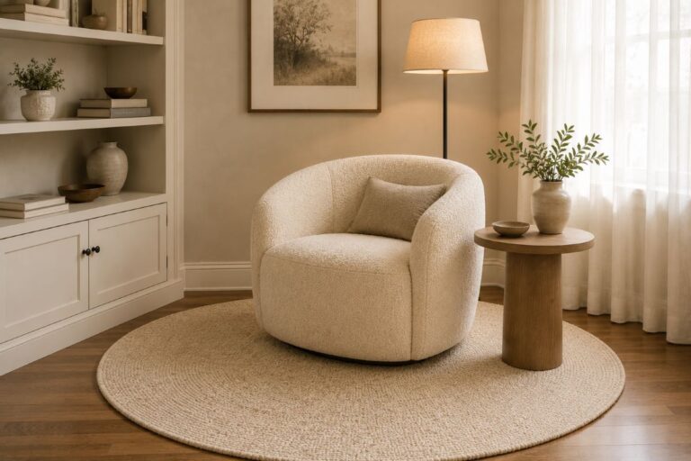 rug placement decor ideas for modern beige interior